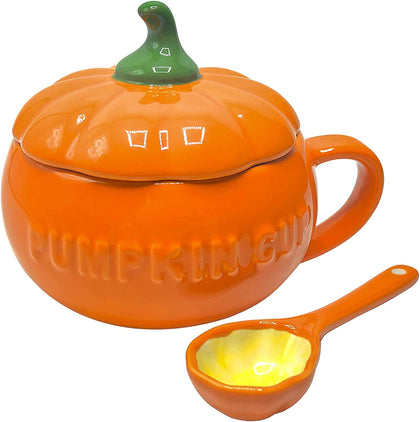 Taza Calabaza Y Cuchara