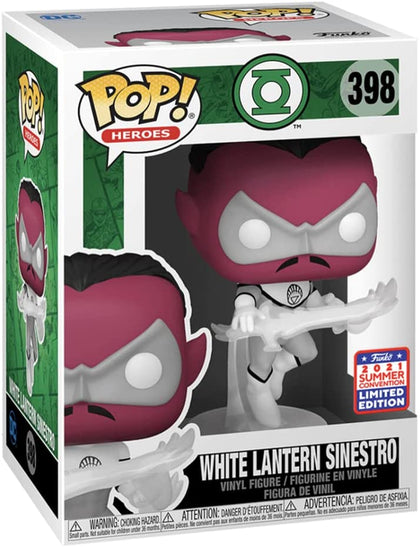 Funko DC Comics Green Lantern Heroes White Lantern Sinestro