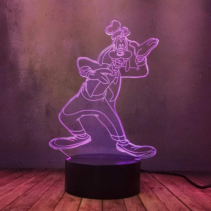 Lampara Holografica Goofy Disney