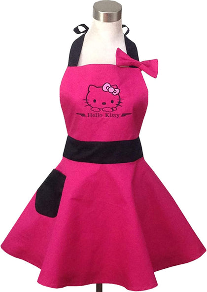 Sanrio Hello Kitty Mandil Cocina Retro