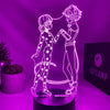 Lampara Holografica Miraculous Lady Bug Cat Noir