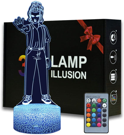 Stranger Things Eleven Lampara 3D Holografica Once