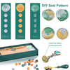 Kit Sello Cera Vintage Green Tree