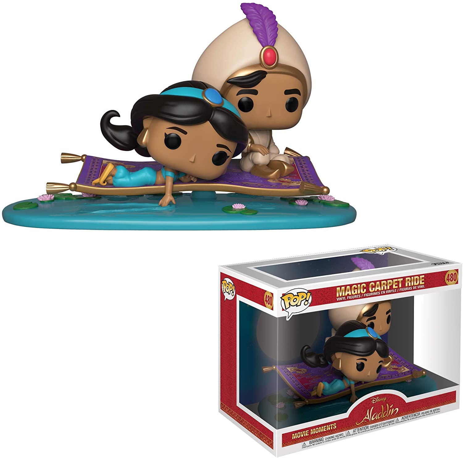Aladdin Y Jasmine Funko Volando