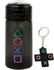 Playstation Botella De Agua Y Llavero