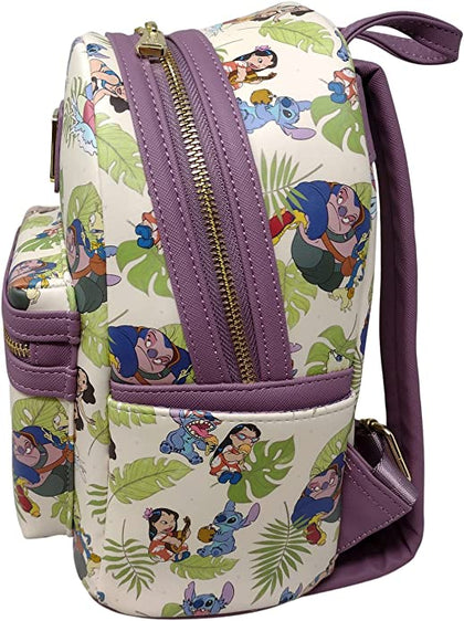 Lilo & Stitch Mochila Allover Personajes Edicion Especial