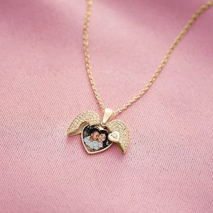 Collar Personalizado Relicario Con Foto Corazon