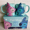 Stitch Y Angel Set De Tazas Pareja