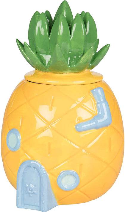 Bob Esponja Recipientes Cocina Ceramica Galletero