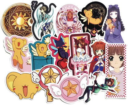 Sakura Card Captor Set De Calcamonias Stickers