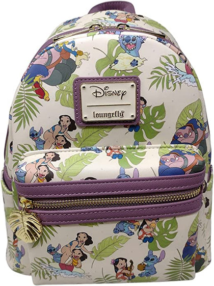 Lilo & Stitch Mochila Allover Personajes Edicion Especial