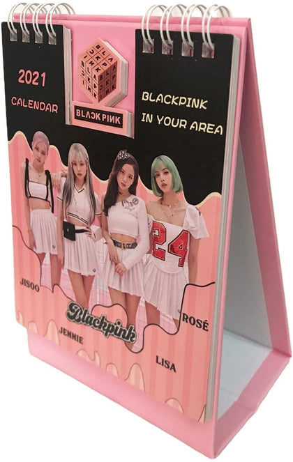 Black Pink Calendario 2021