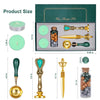 Kit Sello Cera Vintage Green Tree