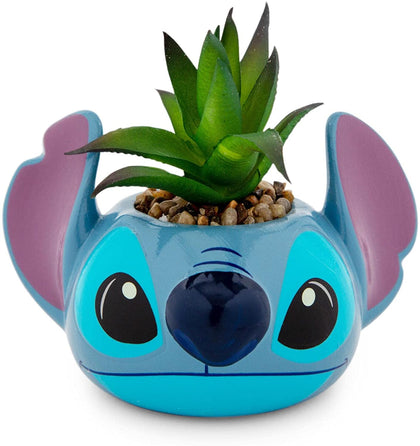 Stitch Rostro Planta Suculenta