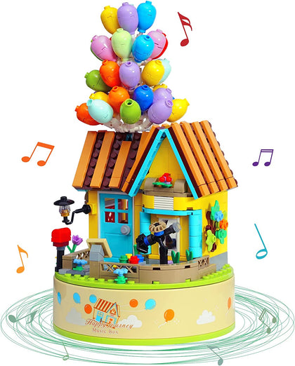 Up Pixar Caja Musical Lego Casa Carl