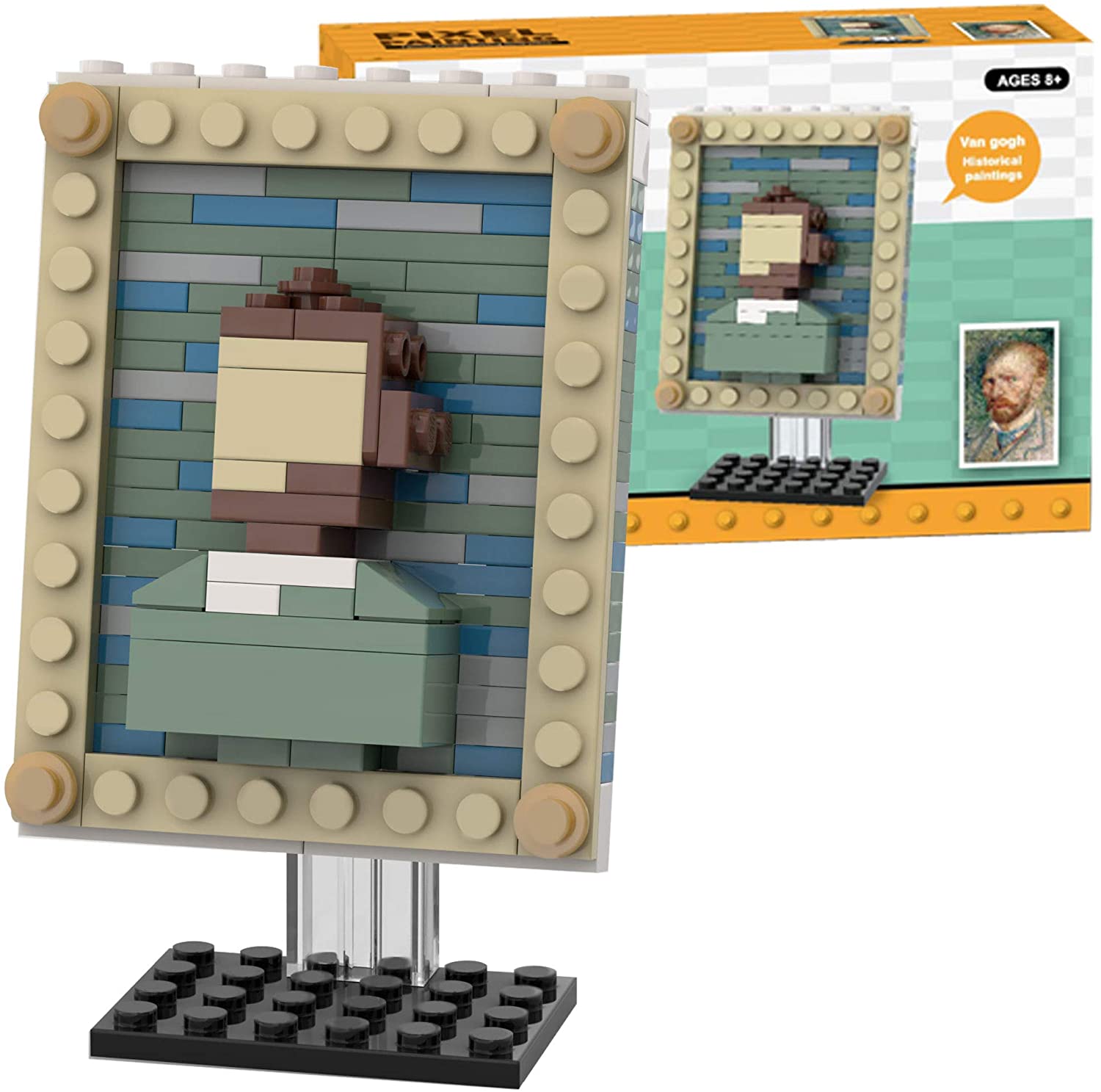 VanGogh Cuadro Tipo Lego – Accesorios-Mexicali