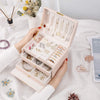 Joyero Organizador Caja Rosa