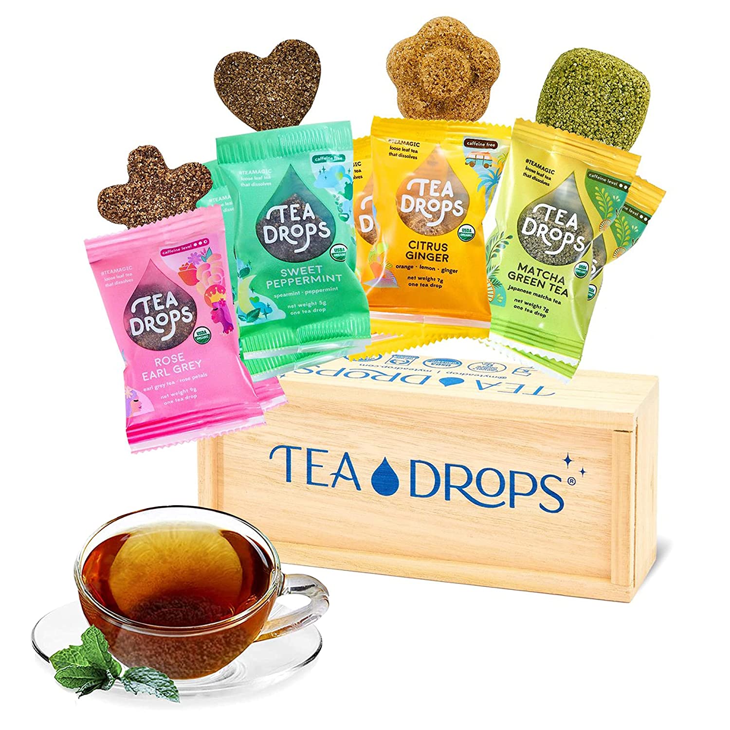 Caja Set Gotas De Te Tea Drop