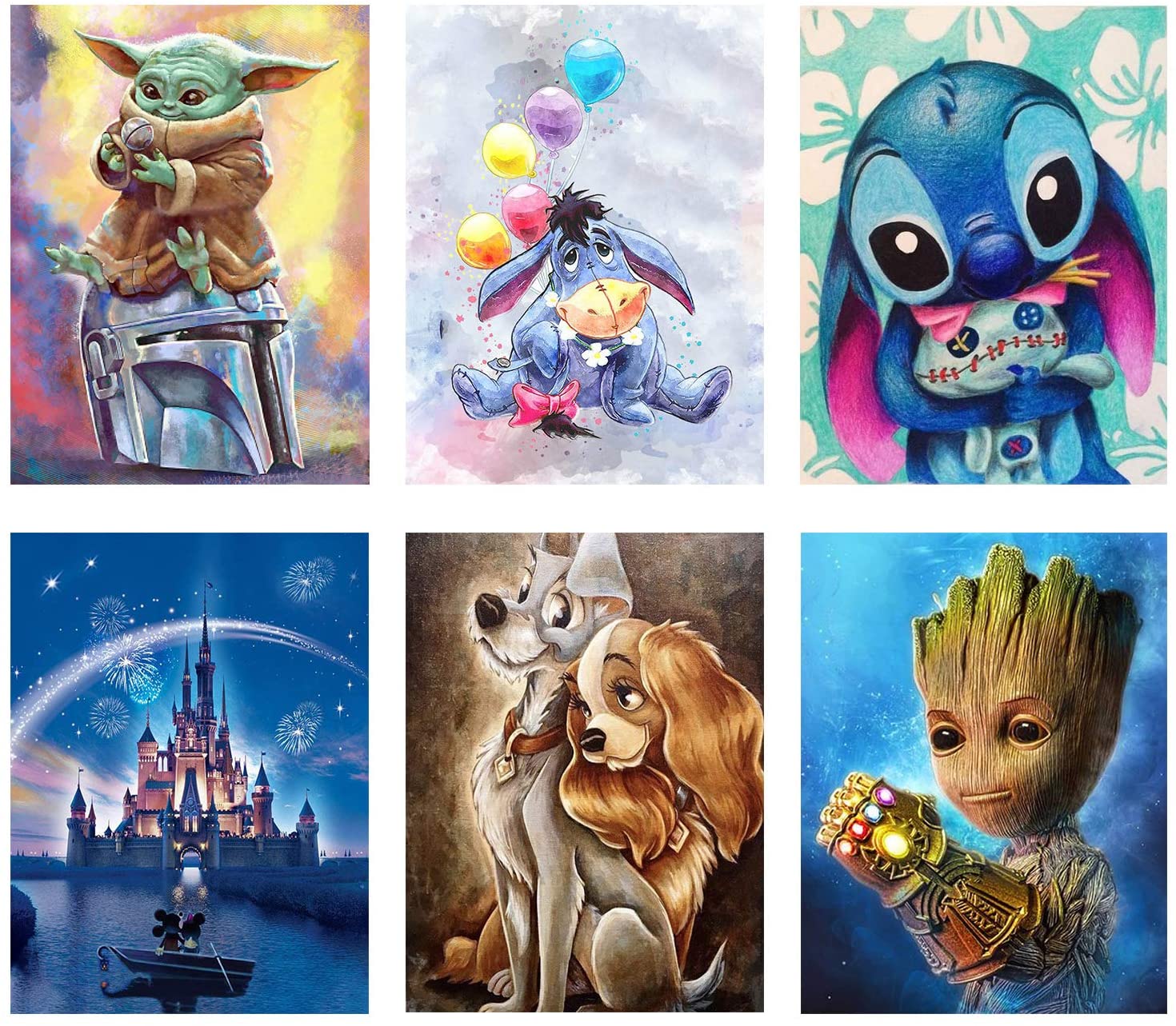 Diamond Paintings Lienzos Disney Pintura – Accesorios-Mexicali