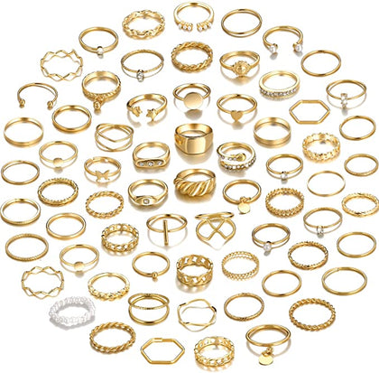 Set De Anillos 68 Piezas Yeezi