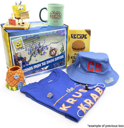 Bob Esponja Set Fondo De Bikini Caja Sorpresa