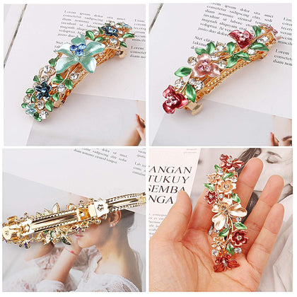 Set De Broches Para Cabello Vintage Flores