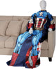 Marvel Capitan America Cobija Con Mangas