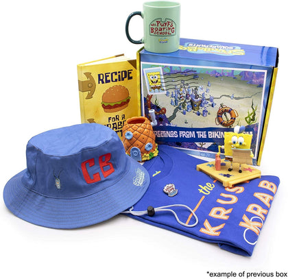 Bob Esponja Set Fondo De Bikini Caja Sorpresa