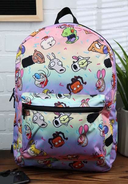 Nickelodeon 90s Nick Toons Mochila Arcoiris