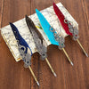 Harry Potter Set De Sellos Pluma Caligrafia