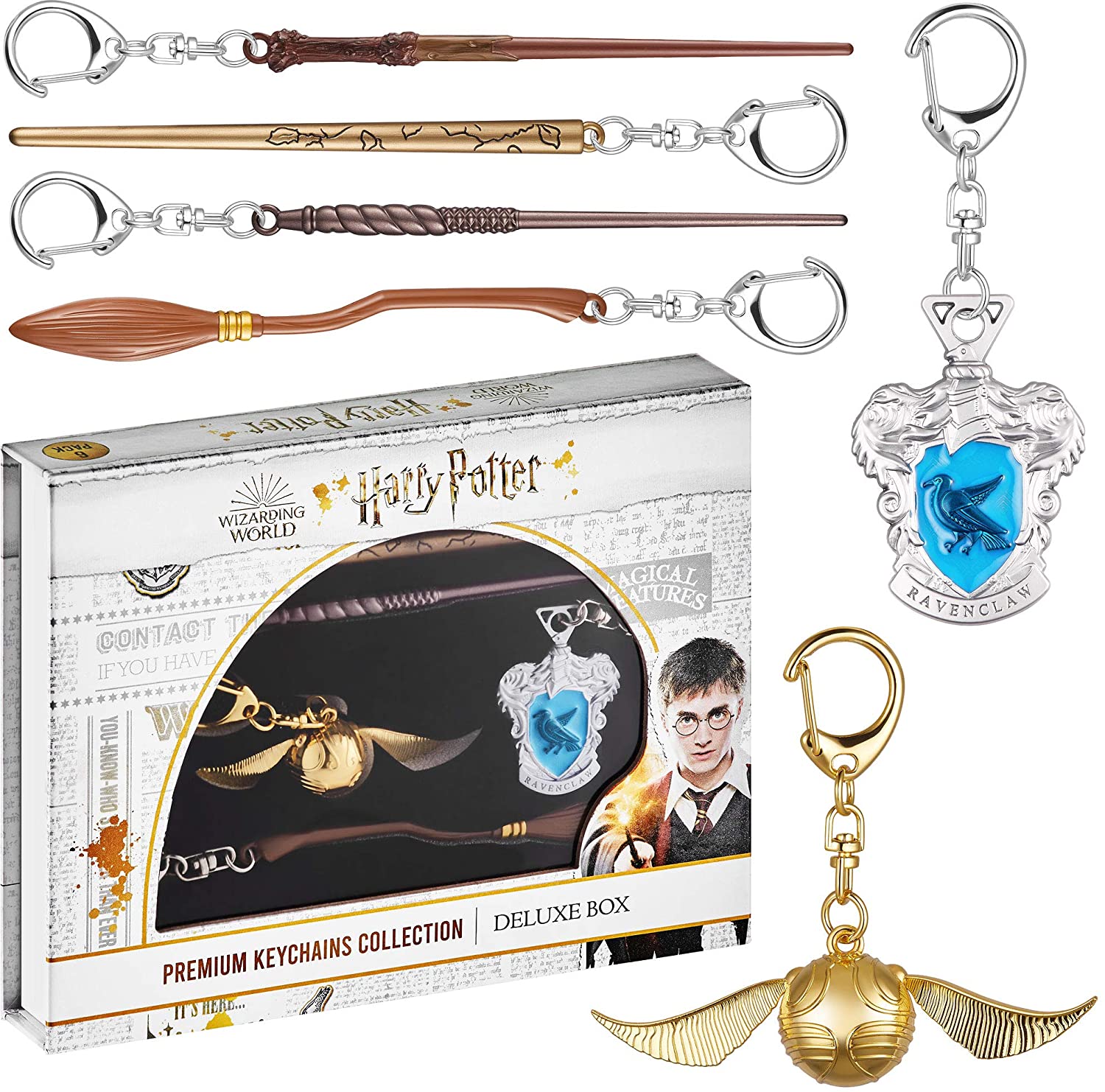 Harry Potter Kit De Llaveros Casas Hogwarts – Accesorios-Mexicali