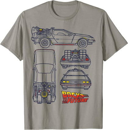 Volver Al Futuro Camisa Delorean