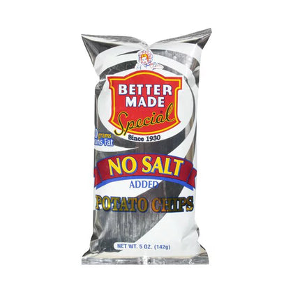 Better Made Special No Salt Added Potato Chips, 5 Oz.