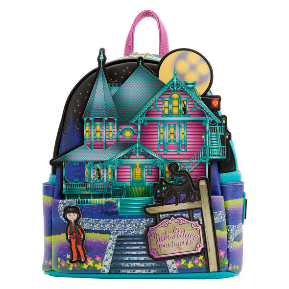 Coraline Mochila Casa Brilla Obscuridad