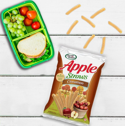 Sensible Portions Apple Cinnamon Straws - 6oz