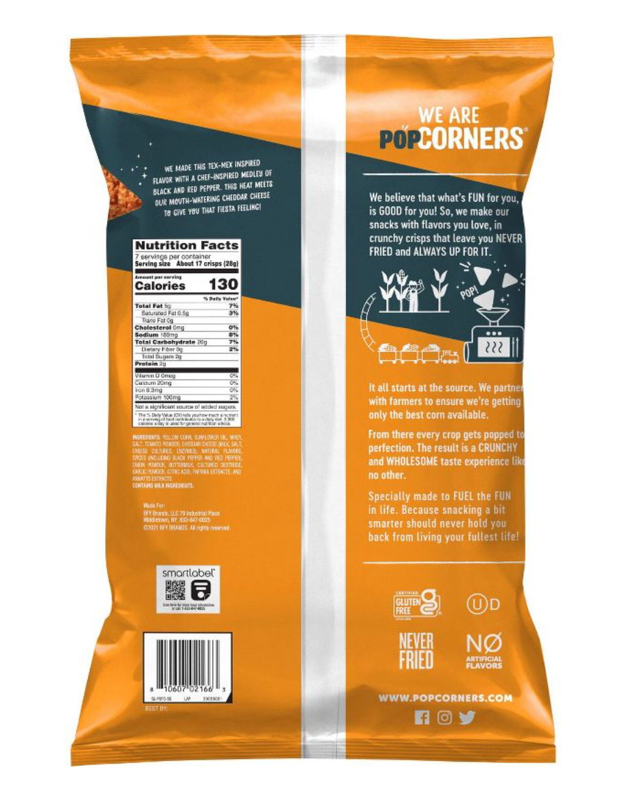 PopCorners Spicy Queso - 7oz