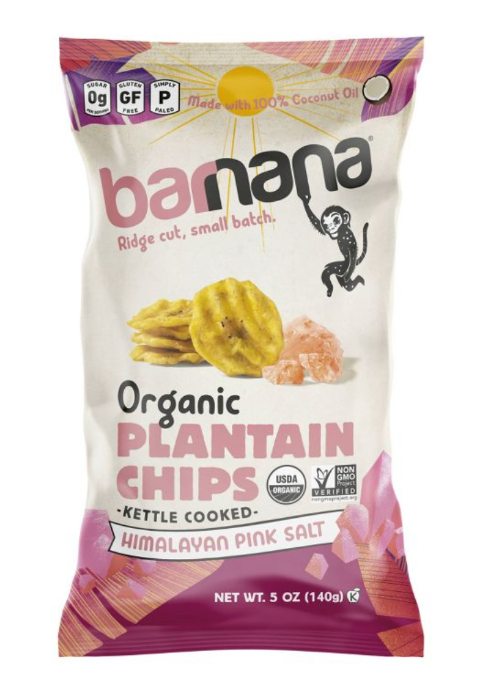 Barnana Himalayan Pink Salt Plantain Chip - 5oz