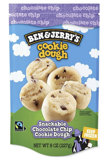 Ben & Jerry's Frozen Chocolate Chip Cookie Dough Bites - 8oz