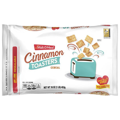 Malt-O-Meal Cinnamon Toasters® Kids Breakfast Cereal, Family Size, 16 Ounce - 1 count