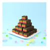 The Original Cakebites por Cookies United, Classic Italian Rainbow