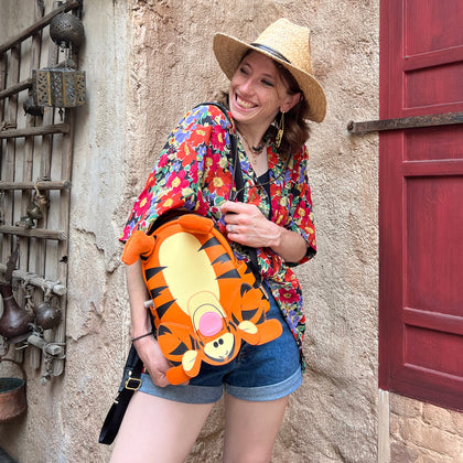 Winnie Pooh Mochila Tigger Saltando