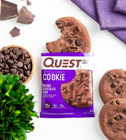 Quest Nutrition Protein Cookie - Double Chocolate Chip