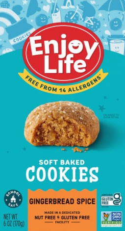 Enjoy Life™ Gingerbread Spice Soft Baked Cookies