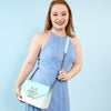 Frozen Bolsa Crossbody Elsa Snowflake Glitter