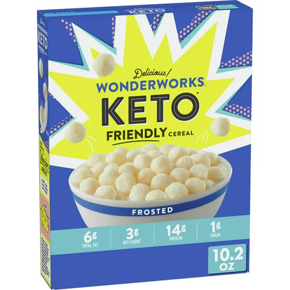 Frosted Wonderworks, Cereal Keto Friendly , 10.2 OZ Box