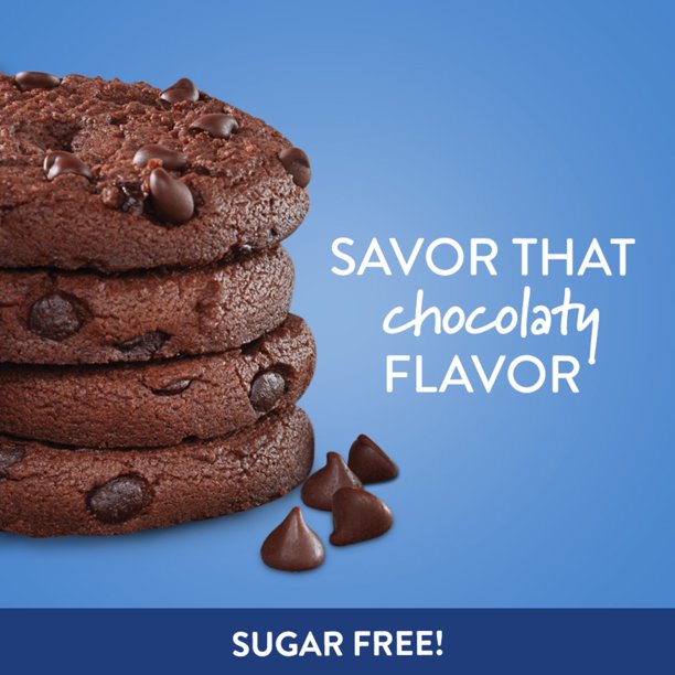 VOORTMAN Bakery Sugar Free Fudge Brownie Chocolate Chip Cookies 8 Oz voortman-bakery-sugar-free-fudge-brownie-chocolate-chip-cookies-8-oz