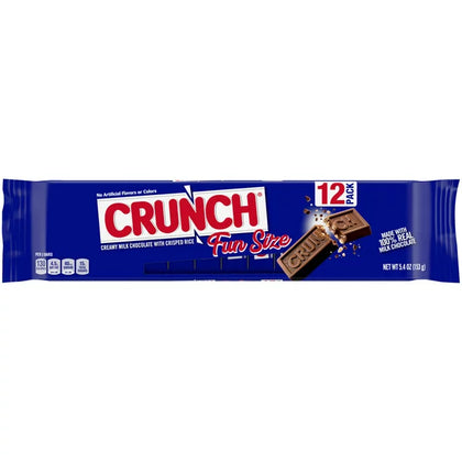 CRUNCH, Milk Chocolate and Crisped Rice, Cont. 12