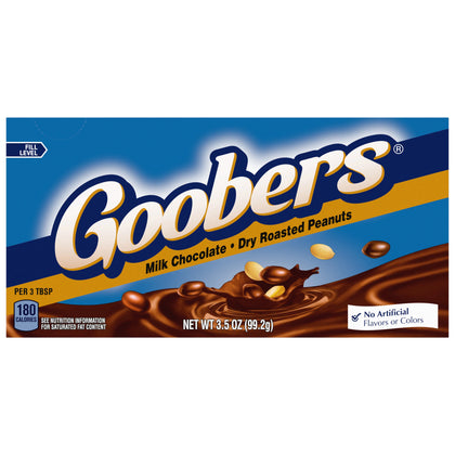 Goobers, Roasted Peanuts and Milk Chocolate
