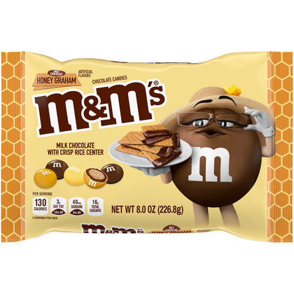 M&M's Honey Graham Easter Milk Chocolate Candy - 8.0 oz