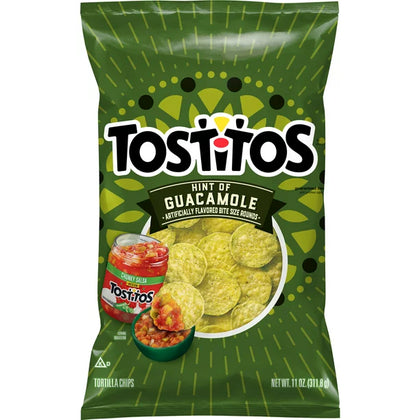 Tostitos Hint of Guacamole Tortilla Chips, 11 oz